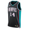 Dres Memphis Grizzlies Zach Edey Nike 2025-26 Classic Edition Crno Swingman